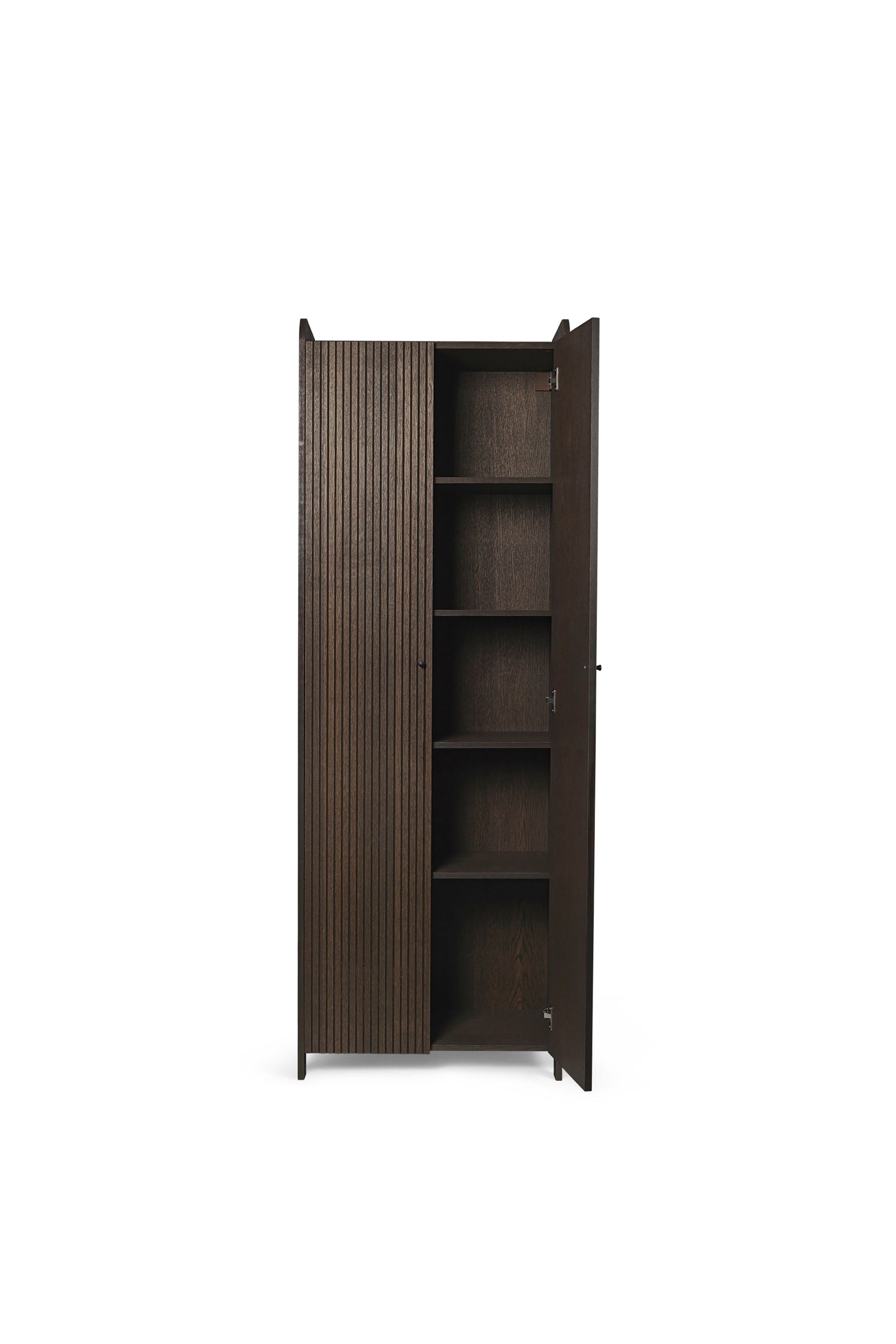 Ferm Living Armoire de seuil, grand chêne tachée sombre