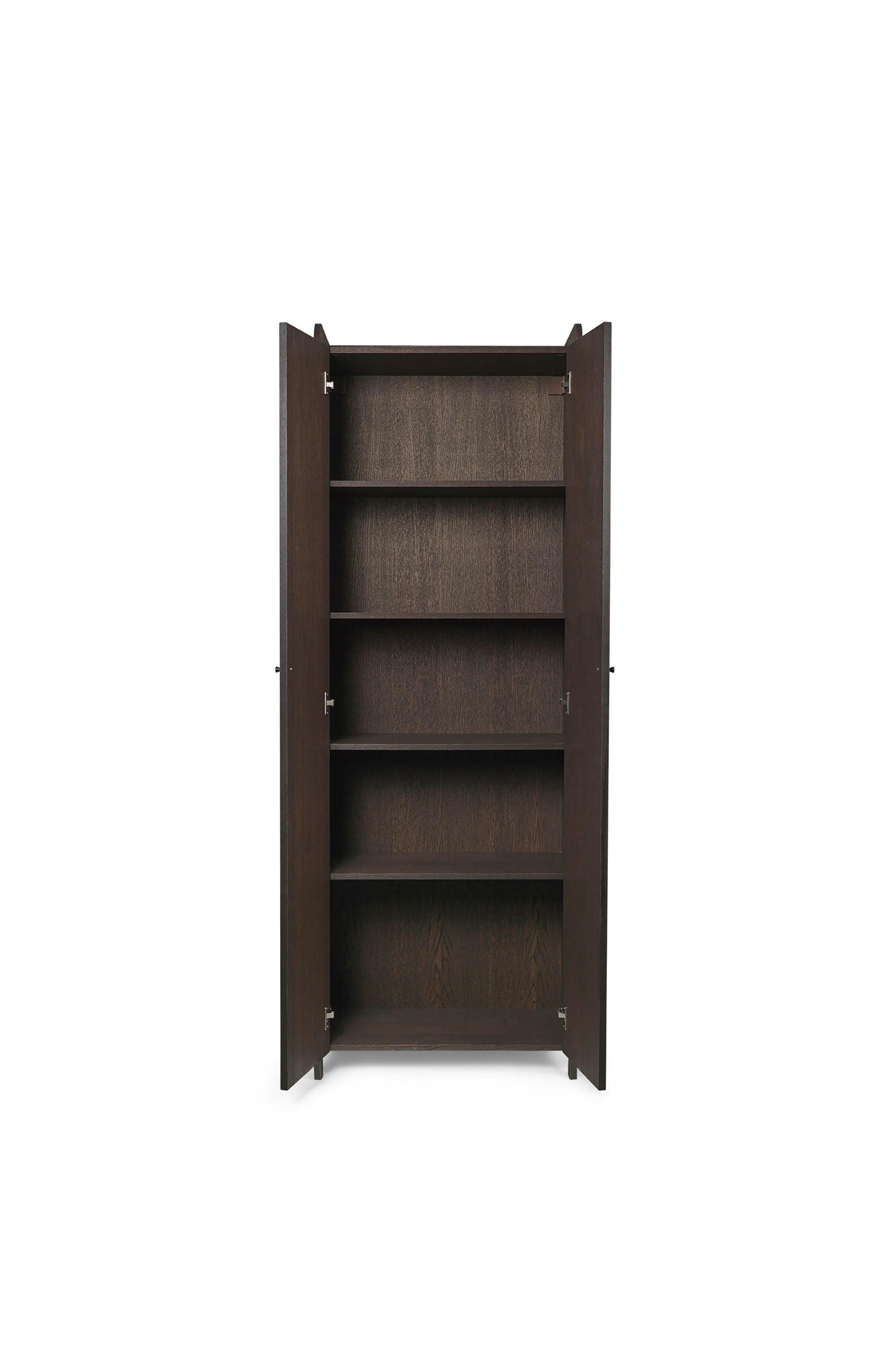 Ferm Living Sill Cupboard, Tall, Dark Stained Oak