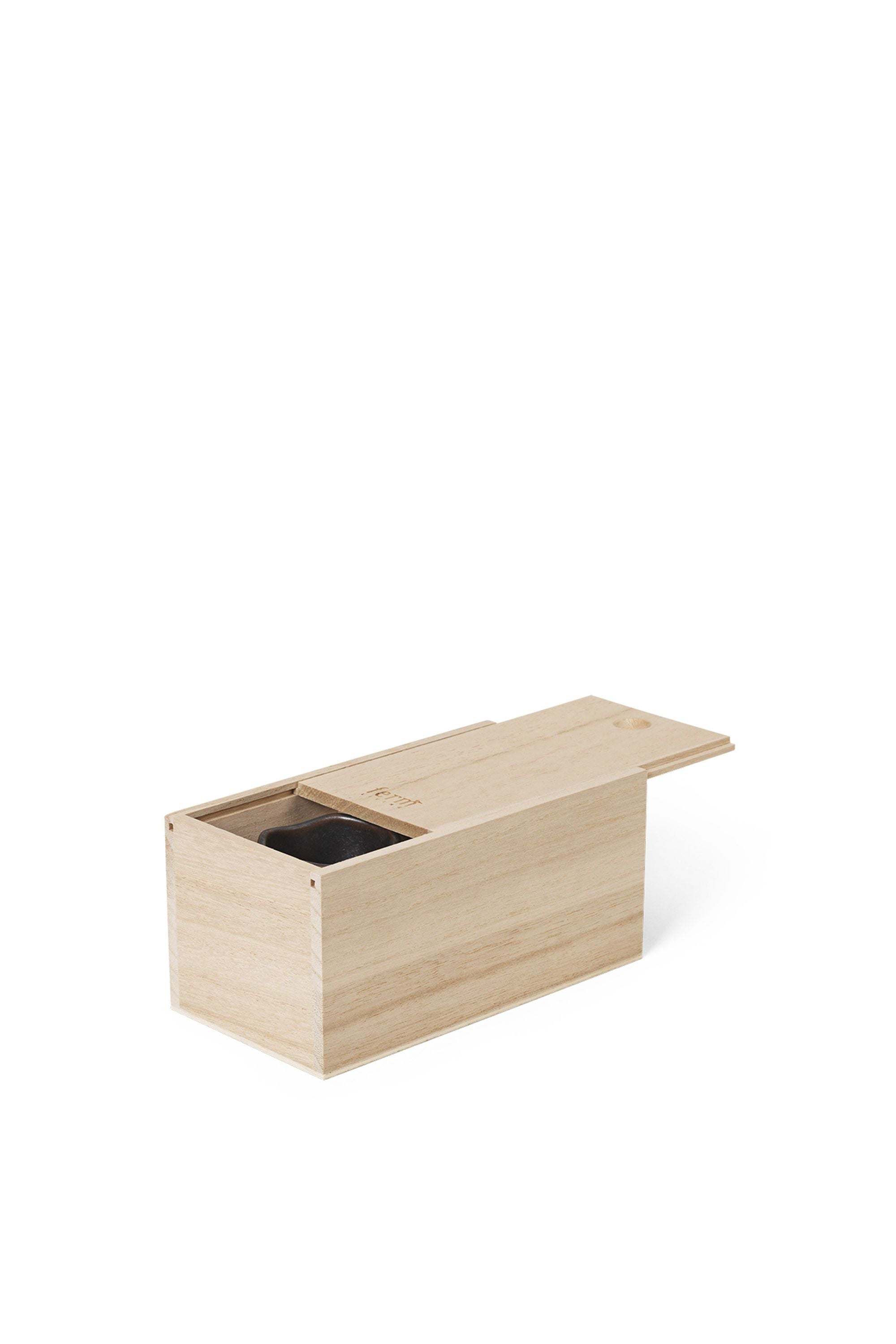 Ferm Living Uneru Mini Pots Set of 2, Black