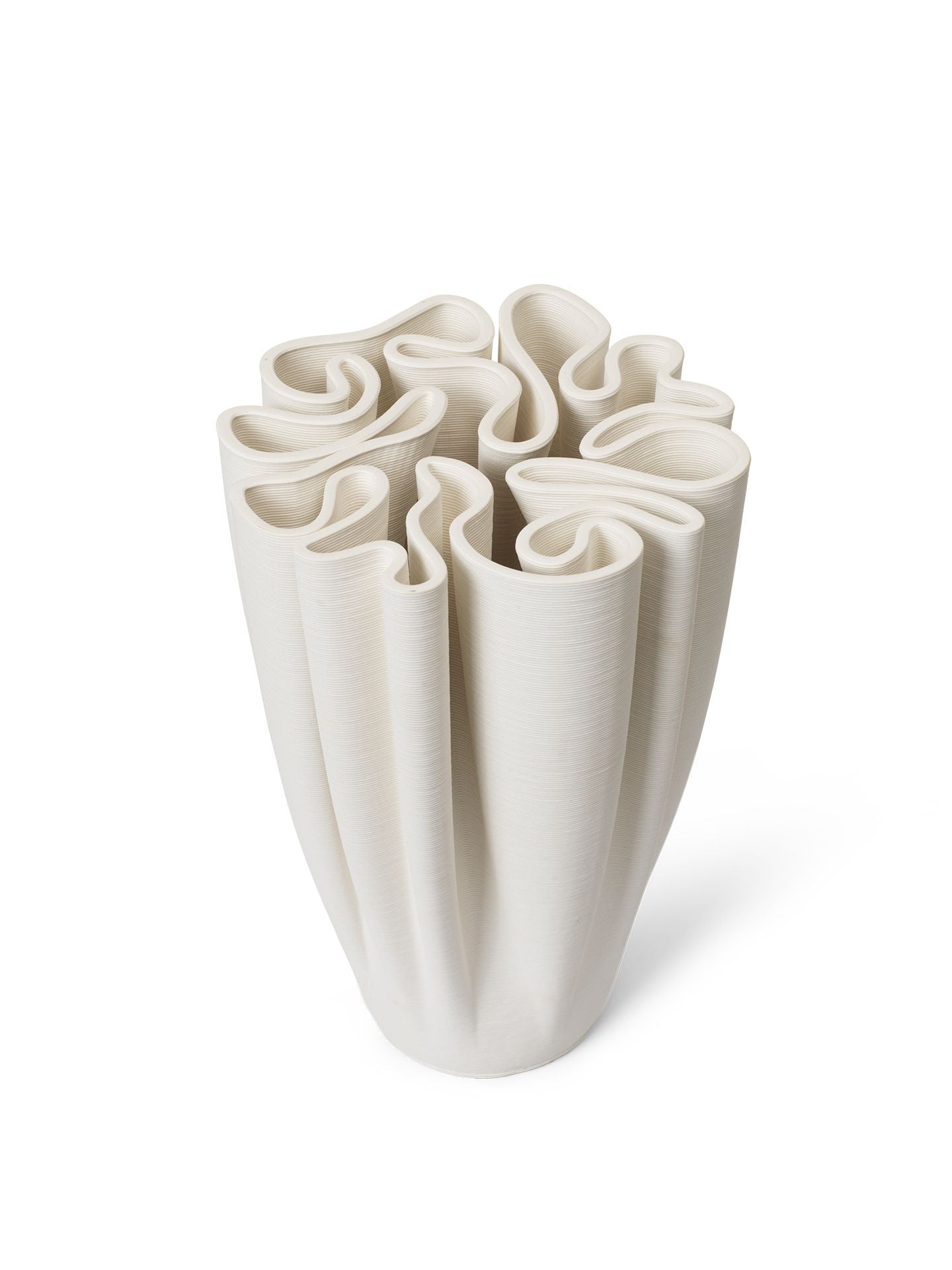Ferm Living Dedali Vase Off White