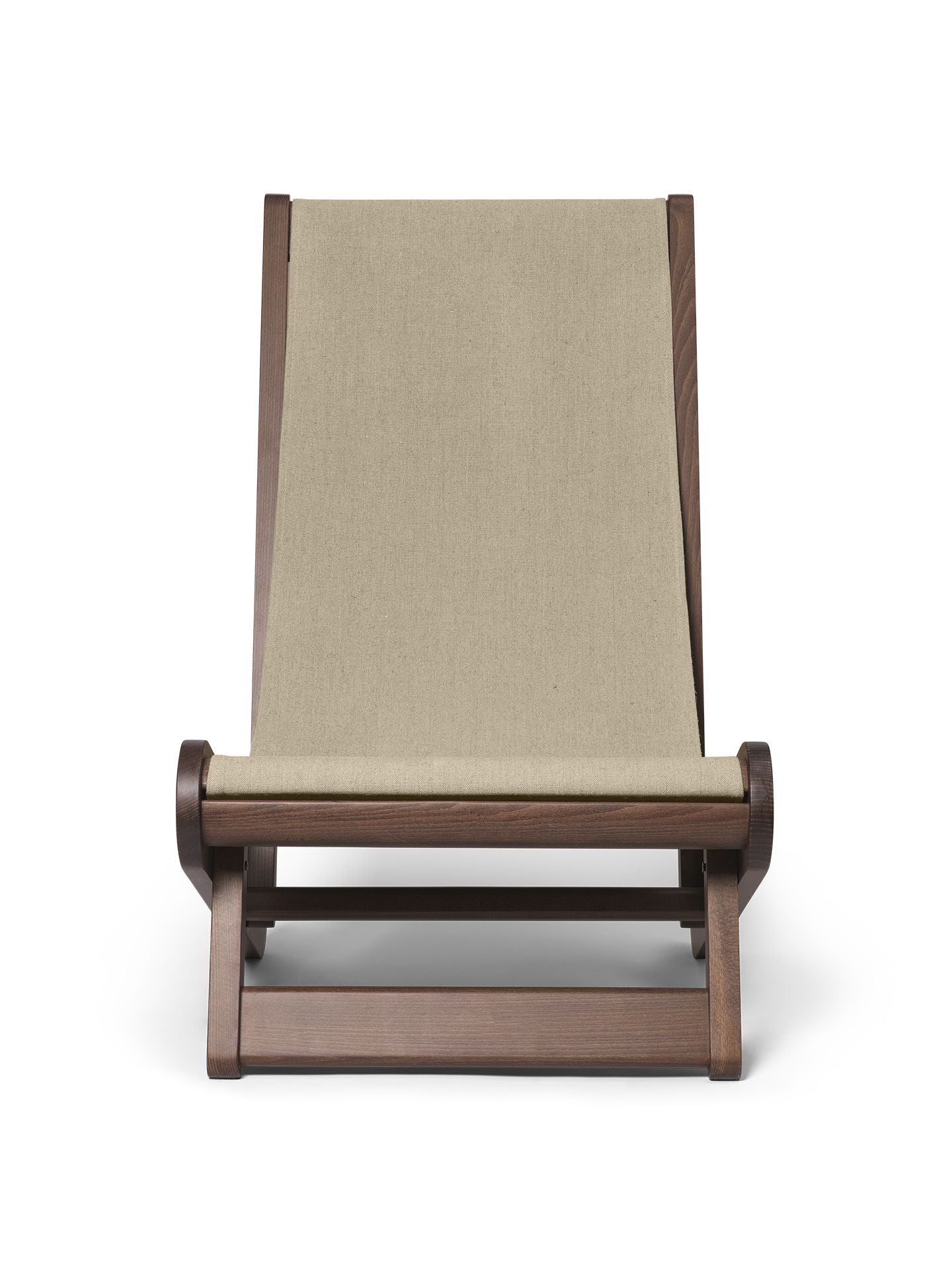 Ferm Living Hemi Lounge Chair Dark Stained/Natural