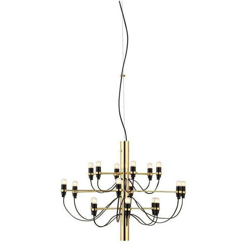 Flos 2097/18 Chandelier givré, laiton