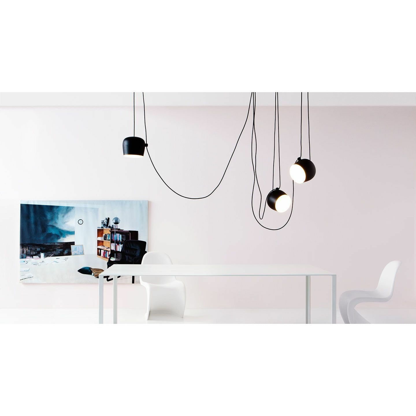 [product_category]-Flos Aim Led Pendant Lamp, Ivy Green-Flos-8059607013298-F0090039-FLO-9