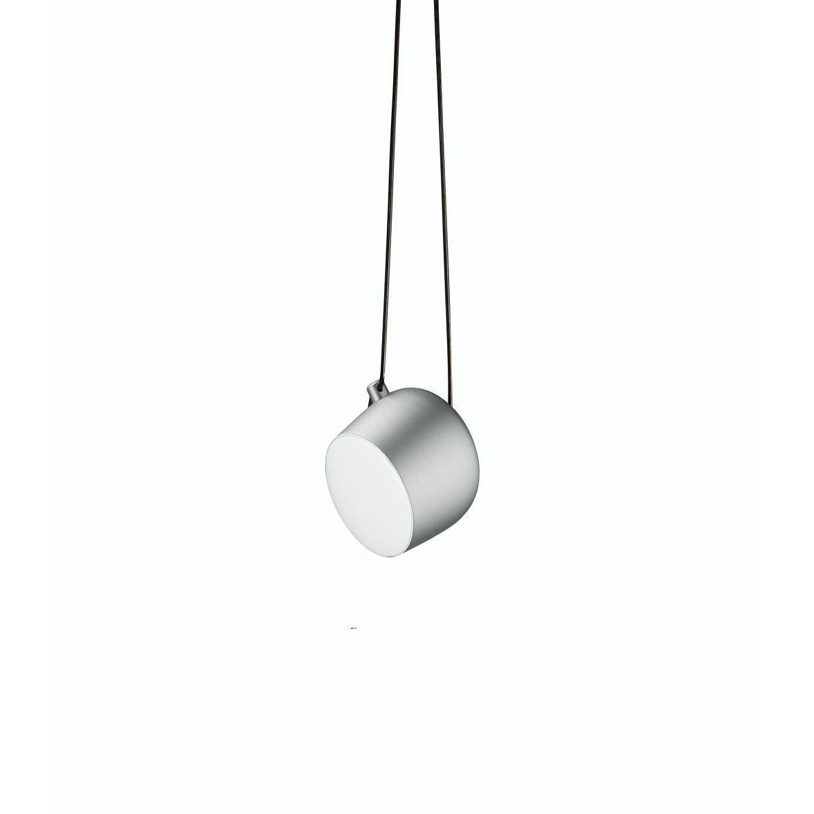 Flos Pendant LED de but, argent léger