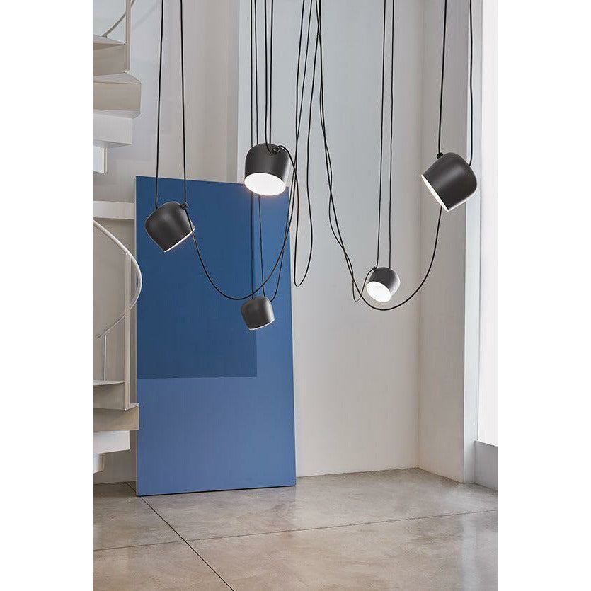 [product_category]-Flos Aim Small Led Pendant, Blue Steel-Flos-8059607013519-F0095023-FLO-5