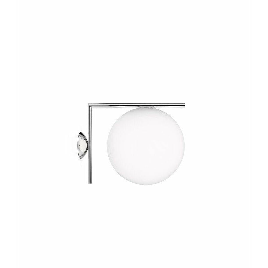 Flos Ic Light C/W2 Wand-/Deckenleuchte, Chrom