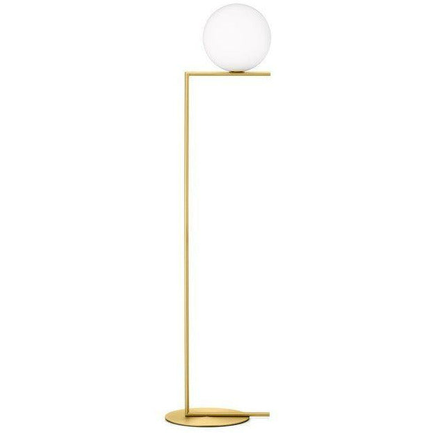 FLOS IC Light F2 Lampadaire, laiton