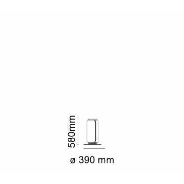 [product_category]-Flos Noctambule F1 High Cylinder Small Base Stehleuchte-Flos-8059607000786-F0285000-FLO-8