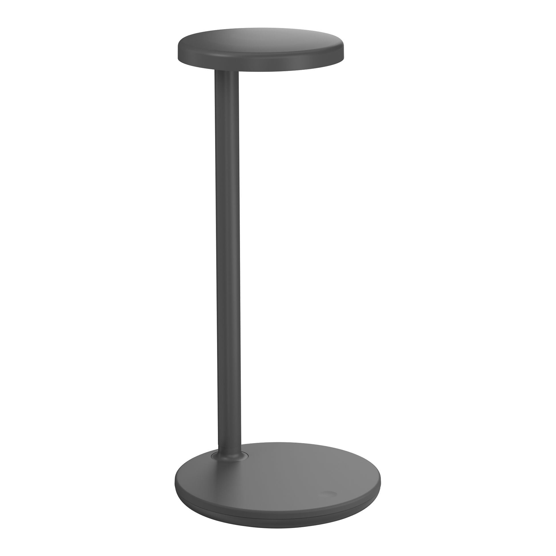 Flos Oblique Qi Table Lamp, Anthracite Matt