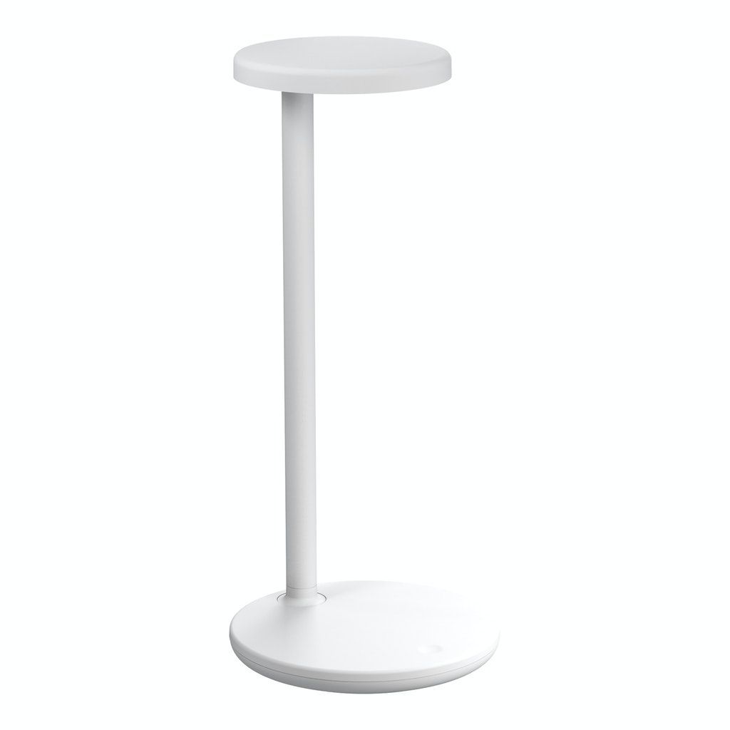 Flos Oblique Qi Table Lamp, Matt White