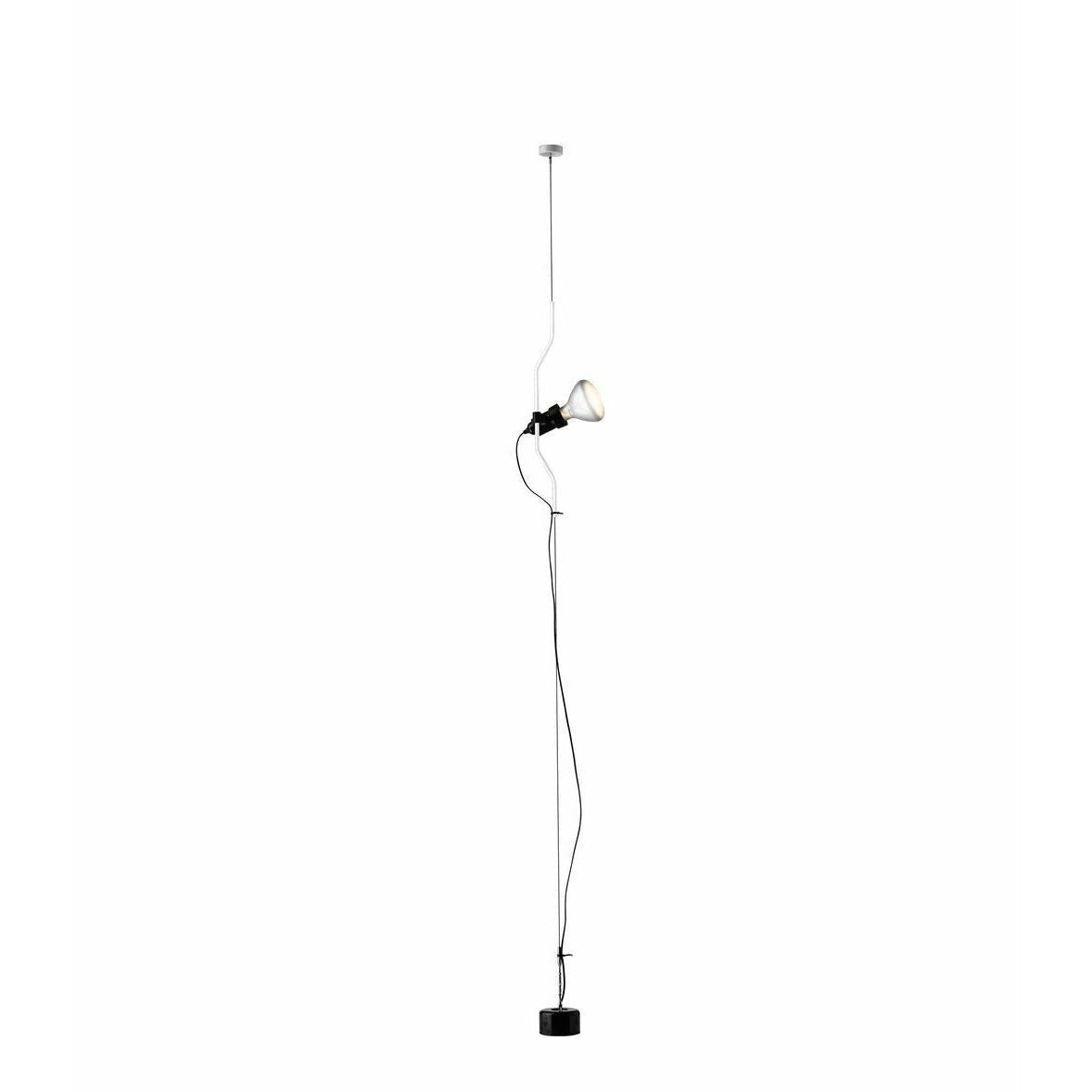 FLOS Parentesi hanger lamp zonder dimmer, wit