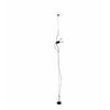 FLOS Parentesi Suspension Lampe avec gradateur nickel