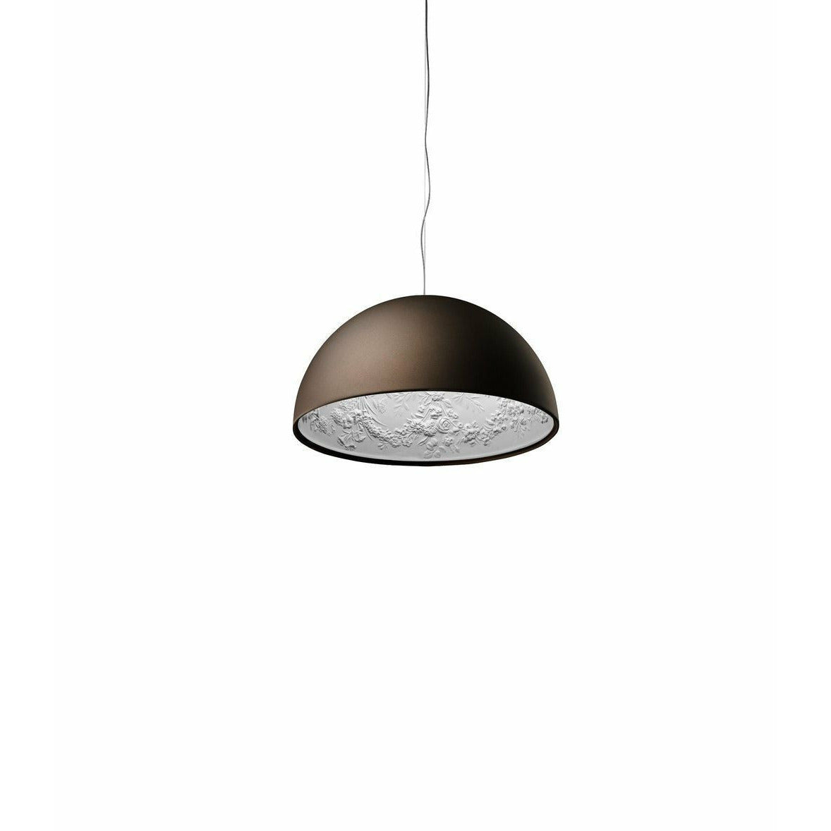 Flos Skygarden S1 hanglamp, roestbruin mat