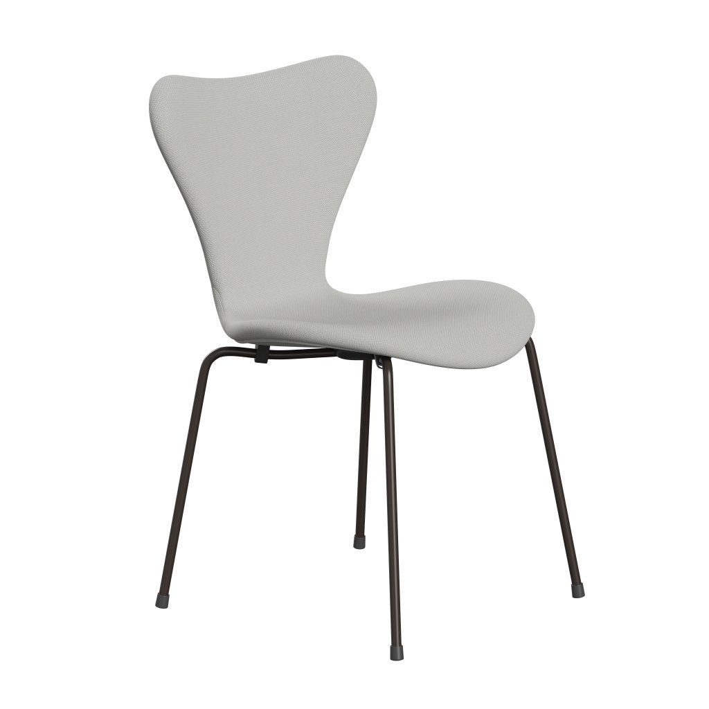 [product_category]-Fritz Hansen 3107 Chair Full Upholstery, Brown Bronze/Steelcut Trio Delicate Mint Green-Fritz Hansen-3107FU-STR906-DBPC-FRI-2