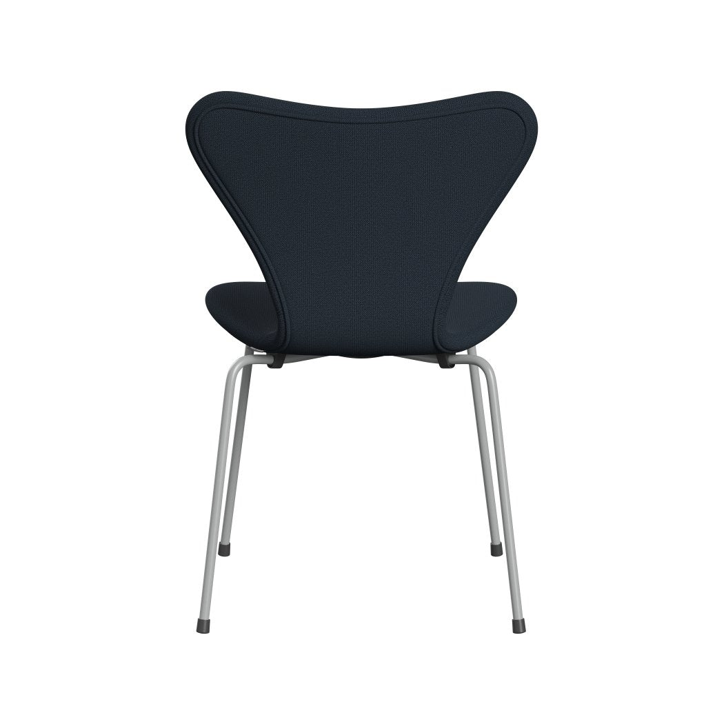 Fritz Hansen 3107 chaise complète complète, neuf gris / capture bleu