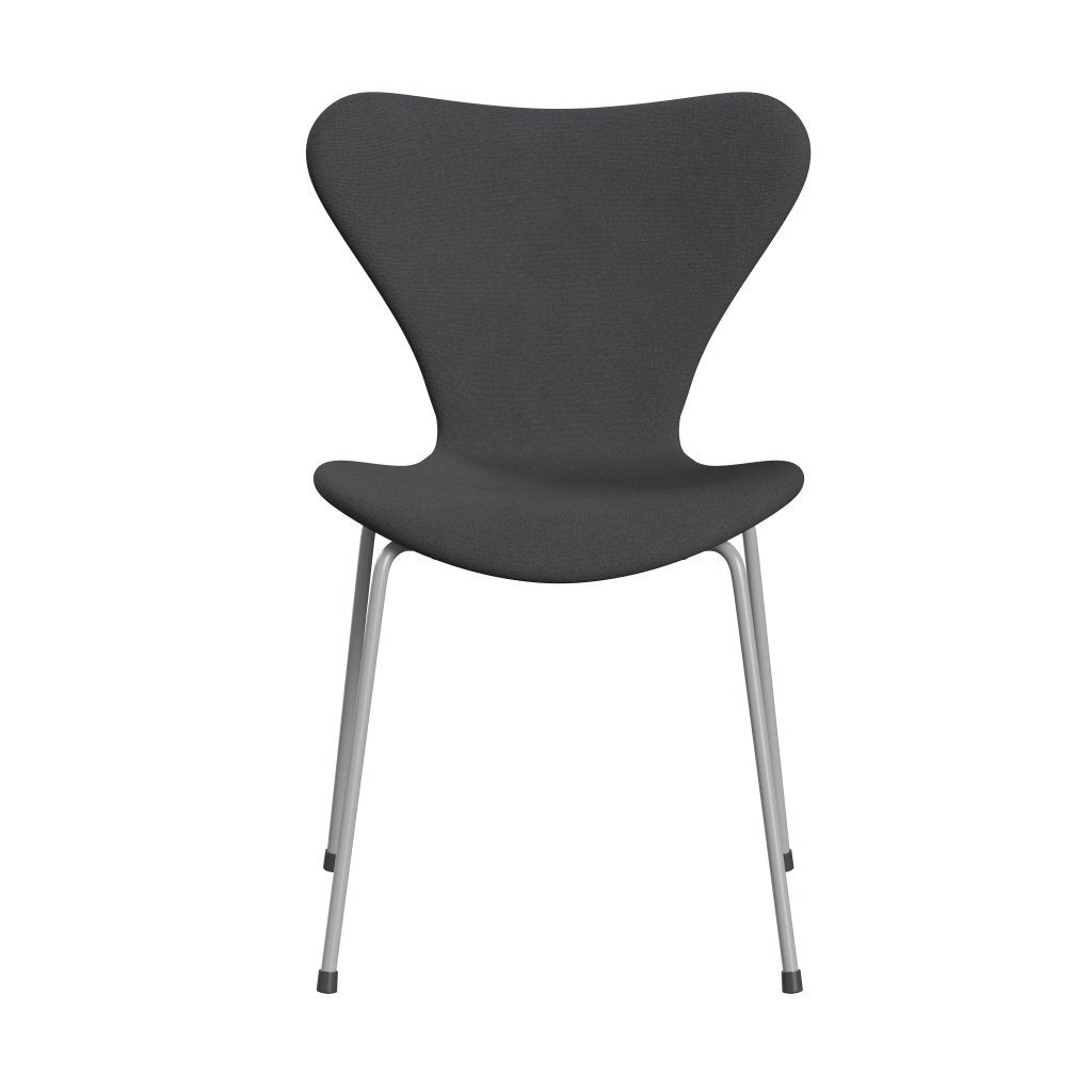 Fritz Hansen 3107 Stol Fuld polstring, ni grå/Christianshavn Gray Uni