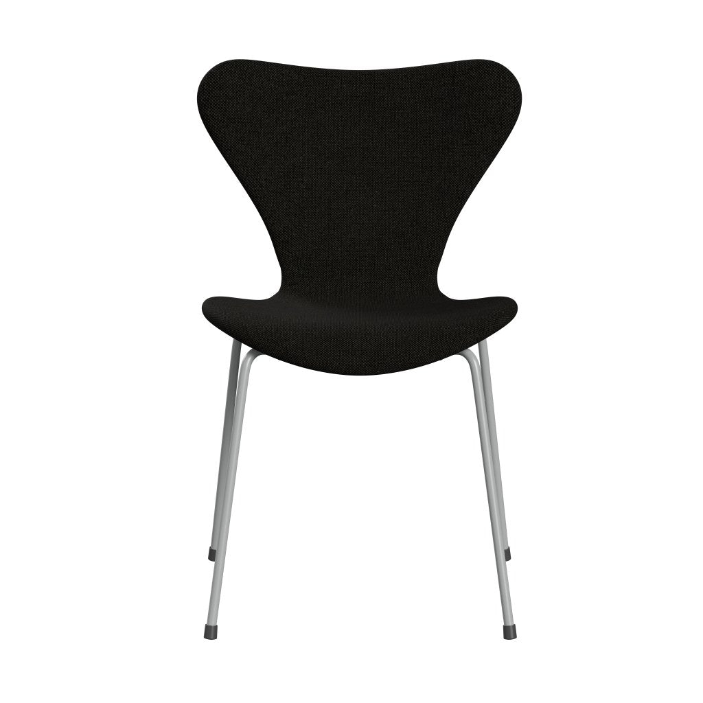 Fritz Hansen 3107 chaise complète complète, neuf gris / hallingdal noir / gris (hal173)