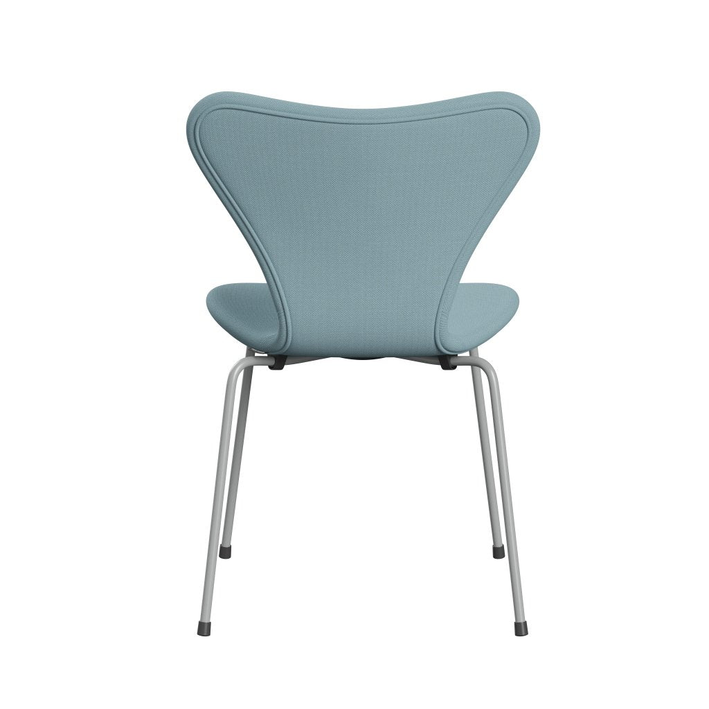 [product_category]-Fritz Hansen 3107 Chair Full Upholstery, Nine Grey/Steelcut Pastel Blue-Fritz Hansen-3107FU-STI820-DRNIGR-FRI-4