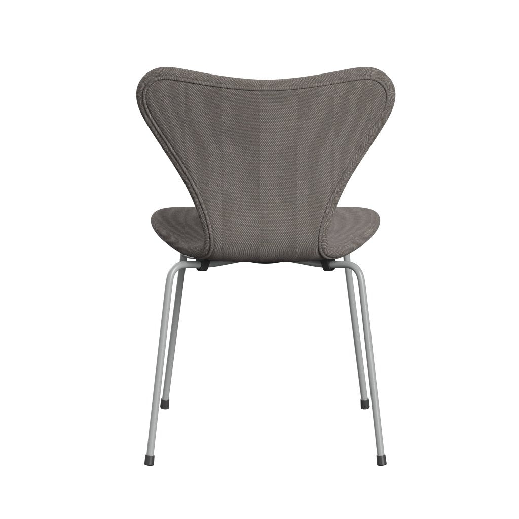 [product_category]-Fritz Hansen 3107 Chair Full Upholstery, Nine Grey/Steelcut Trio Sand Dark-Fritz Hansen-3107FU-STR246-DRNIGR-FRI-4