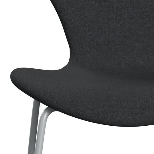 [product_category]-Fritz Hansen 3107 Chair Full Upholstery, Silver Grey/Christianshavn Grey-Fritz Hansen-3107FU-CH1173-SIGREY-FRI-6