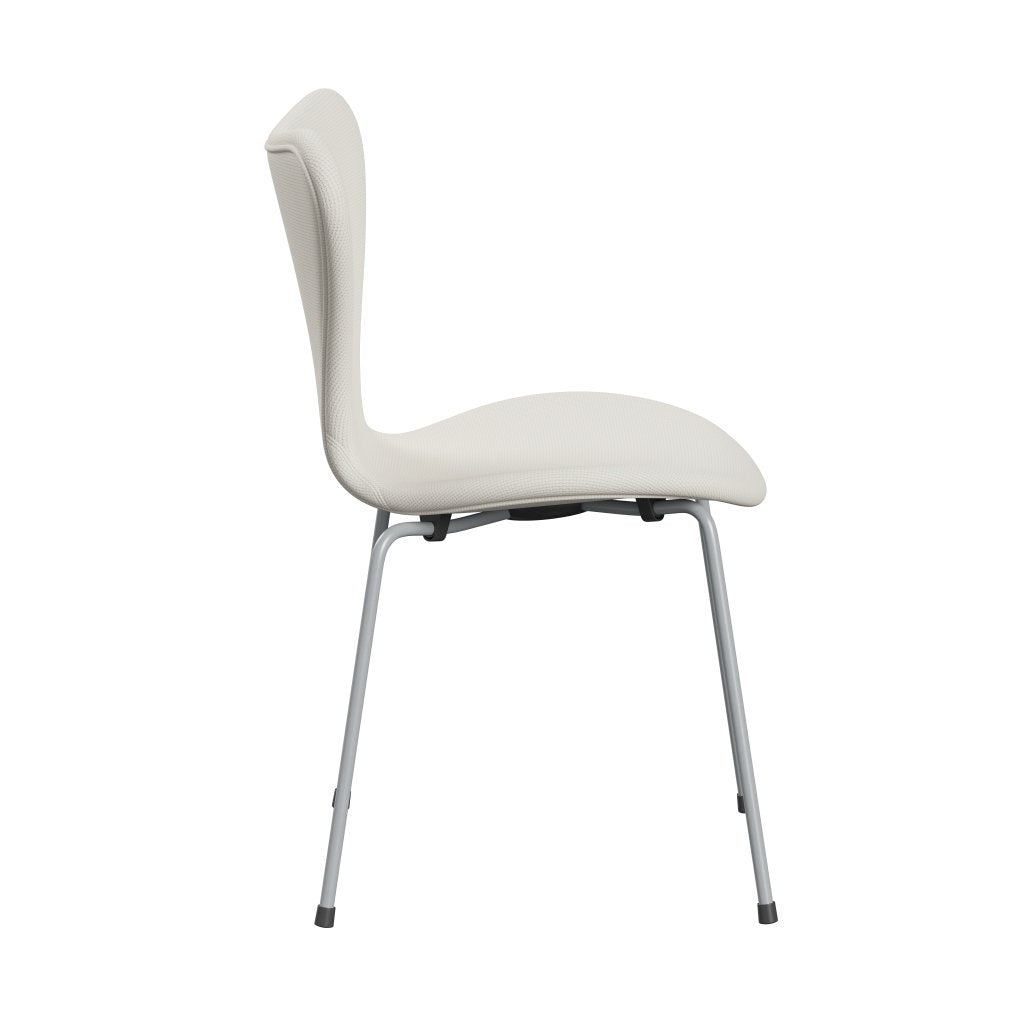 [product_category]-Fritz Hansen 3107 Chair Full Upholstery, Silver Grey/Diablo Snow-Fritz Hansen-3107FU-DIA202-SIGREY-FRI-3