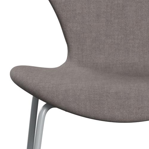 [product_category]-Fritz Hansen 3107 Chair Full Upholstery, Silver Grey/Remix Dark Grey (Rem136)-Fritz Hansen-3107FU-REM136-SIGREY-FRI-6