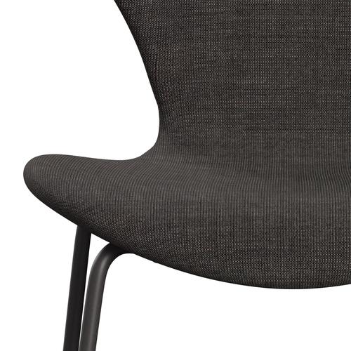 [product_category]-Fritz Hansen 3107 Chair Full Upholstery, Warm Graphite/Canvas Dark Grey-Fritz Hansen-3107FU-CA0154-WARGRA-FRI-6