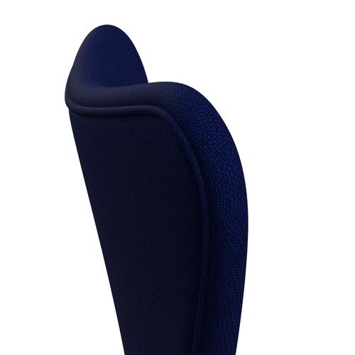 [product_category]-Fritz Hansen 3107 Chair Full Upholstery, Warm Graphite/Hallingdal Dark Blue-Fritz Hansen-3107FU-HAL773-WARGRA-FRI-5