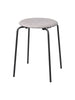 Fritz Hansen Dot Stool, Ria 241/warm grafiet