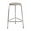 Fritz Hansen High Dot Bar Stool, Lava Leather