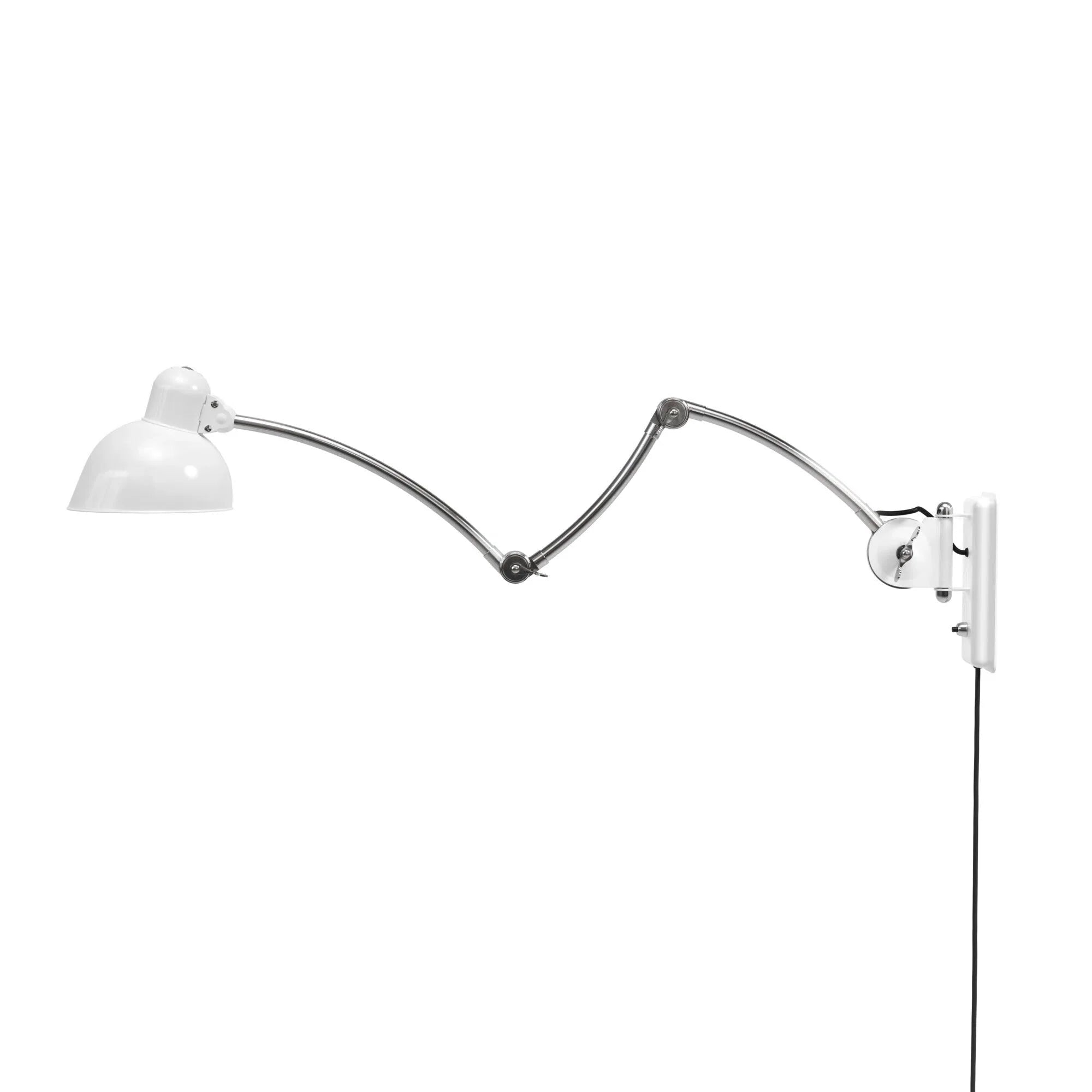 Fritz Hansen Kaiser Idell 6559 W Wall Lamp, White