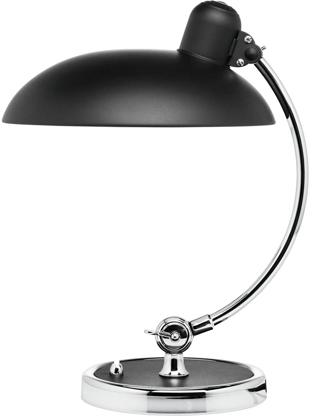 Fritz Hansen Kaiser Idell Table Lamp Matt Black, ø28 Cm