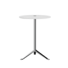 Fritz Hansen KS12 Petit ami Table, aluminium poli / stratifié blanc