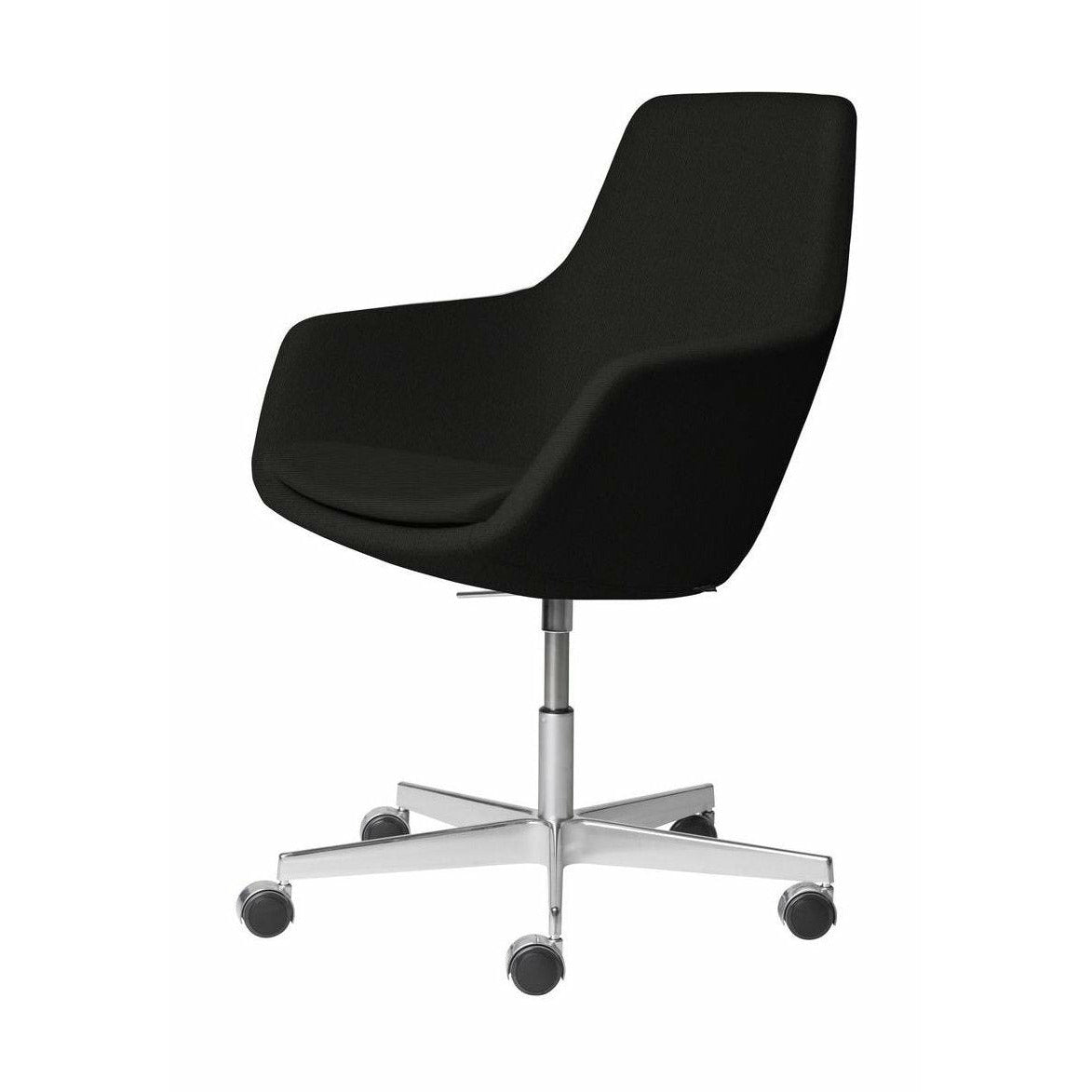 Fritz Hansen Little Giraffe Swivel Chair Stoff ChristianShavn, Black Uni