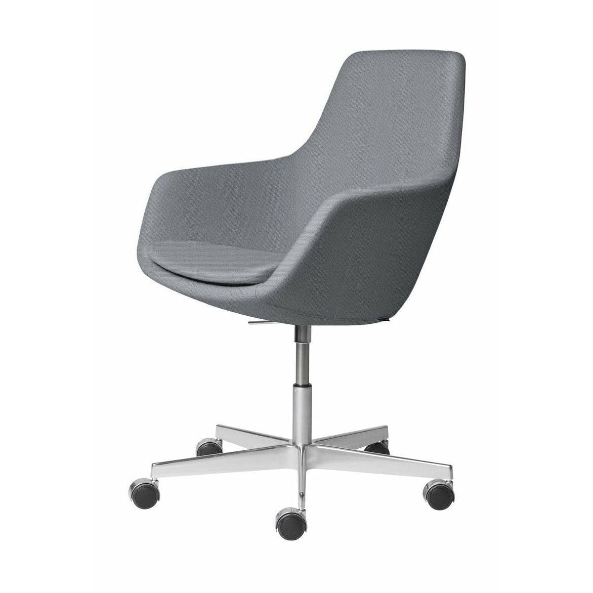 Fritz Hansen Little Giraf Swivel stoel stoffen Fabric Christianshavn, Light Gray Uni