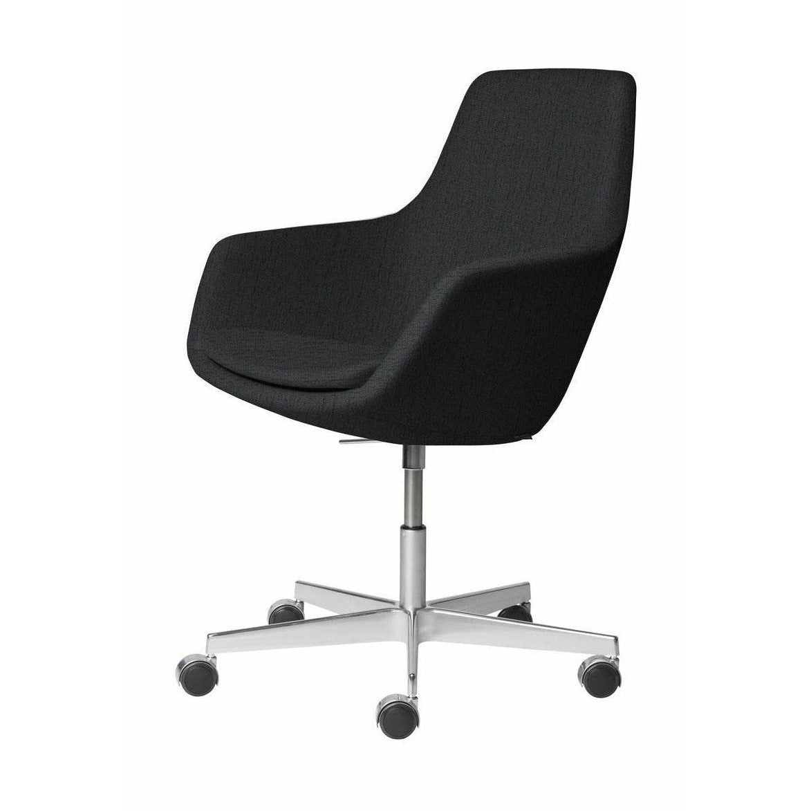 Fritz Hansen Little Giraf Swivel stoel stoffen Fabric Christianshavn, warm grijs