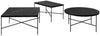 Fritz Hansen Planificateur MC300 Table basse ronde Ø80 cm, noir