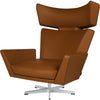  Oksen Lounge Chair Aluminium Nussbaum klassisch