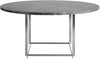 Fritz Hansen Table PK54, Matt brun gris poli