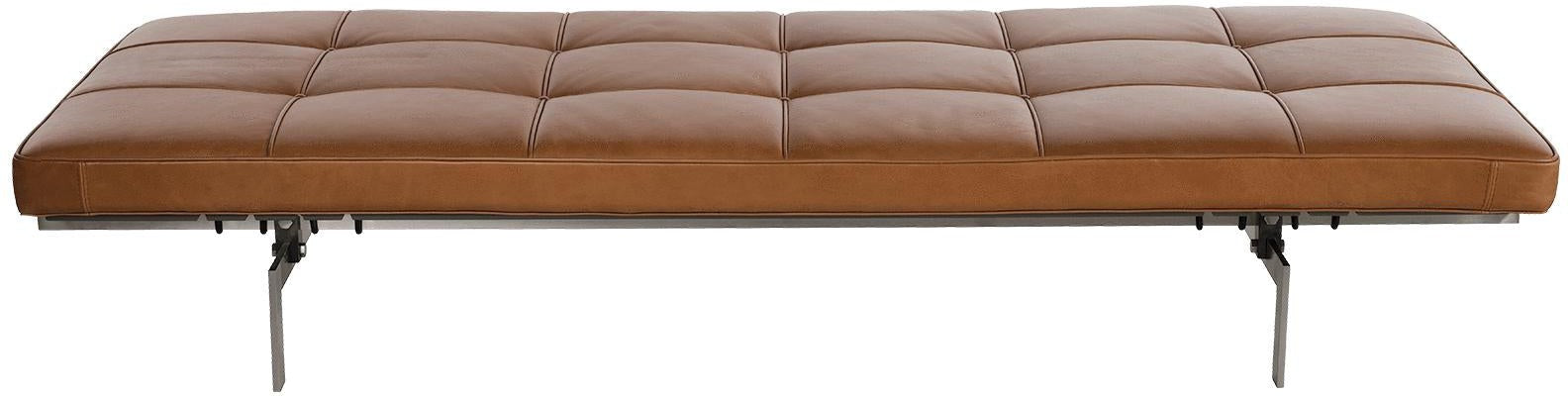 Fritz Hansen Pk80 Tagesbett Leder, Klassisch Schwarz