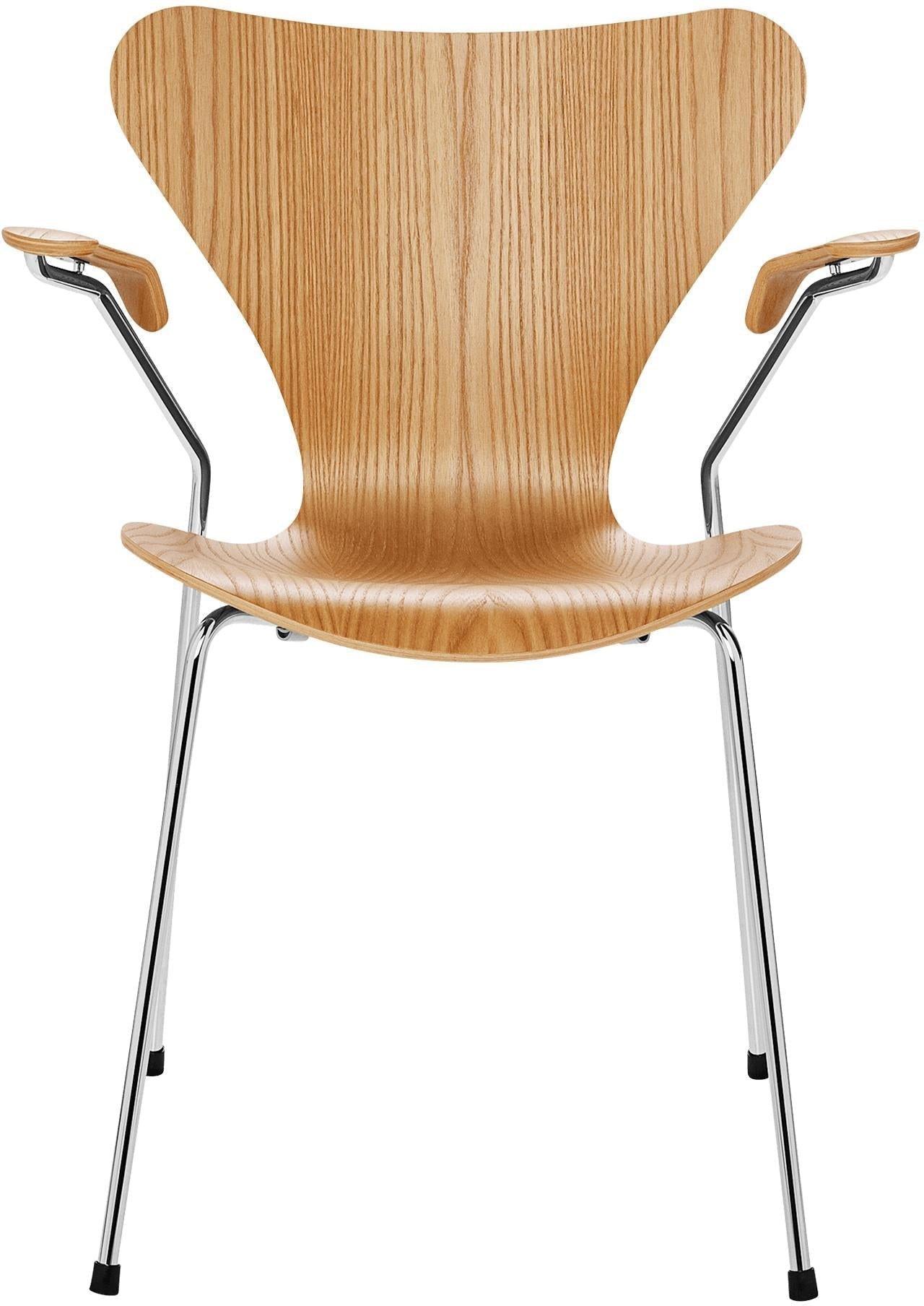 Fritz Hansen Series 7 Armchair Veneer, Elm