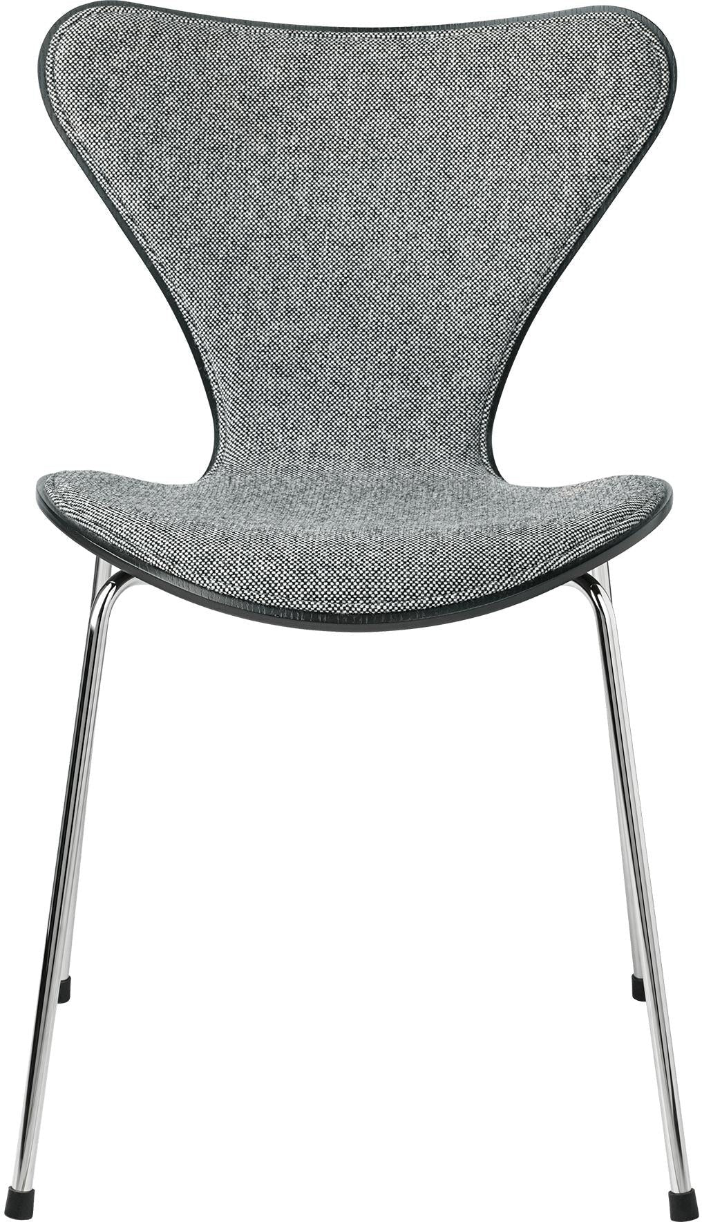 Fritz Hansen Series 7 Tessuto da tappeto anteriore sedia, grigio chiaro di Hallingdal