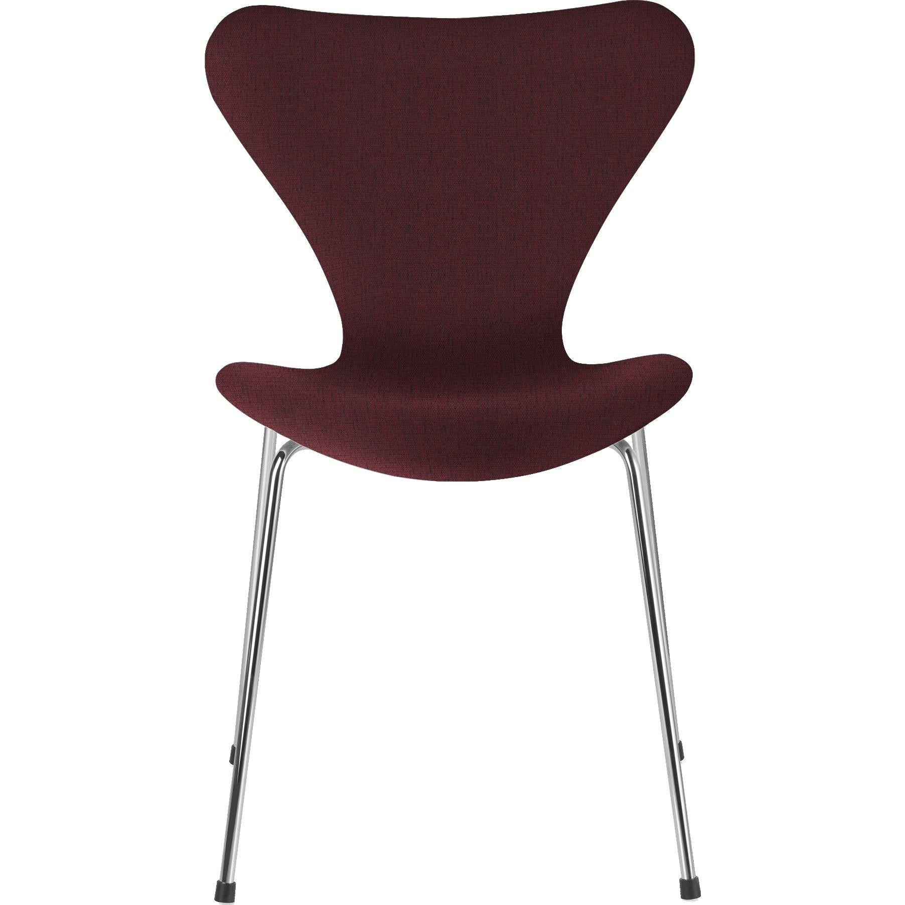 Fritz Hansen Series 7 sedia in tessuto completo per tappezzeria Christianshavn, rosso