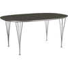 Fritz Hansen Super Ellipse Tisch 100 X170 Cm, Grau Bromo Laminat