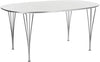 Fritz Hansen Super Ellipse Tisch 120x240 Cm