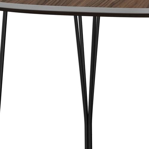 [product_category]-Fritz Hansen Superellipse Dining Table Black/Walnut Veneer, 170x100 Cm-Fritz Hansen-B616-WAL001-SPAL-DRBL-FRI-4