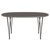 Fritz Hansen Superellipse Esstisch Braun Bronze/Grau Fenix Laminate, 150x100 Cm