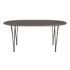 Fritz Hansen Table à manger Superellipse Brown Bronze / Grey Fenix ​​Laminats, 170x100 cm