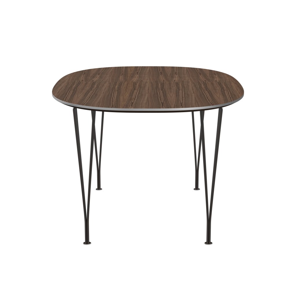 [product_category]-Fritz Hansen Superellipse Dining Table Brown Bronze/Walnut Veneer, 150x100 Cm-Fritz Hansen-B612-WAL001-SPAL-DBPC-FRI-3