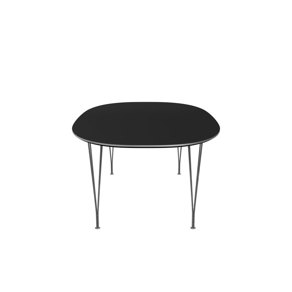 [product_category]-Fritz Hansen Superellipse Dining Table Silvergrey/Black Fenix Laminates, 240x120 Cm-Fritz Hansen-B614-FXBLL-SPAL-SIGREY-FRI-3